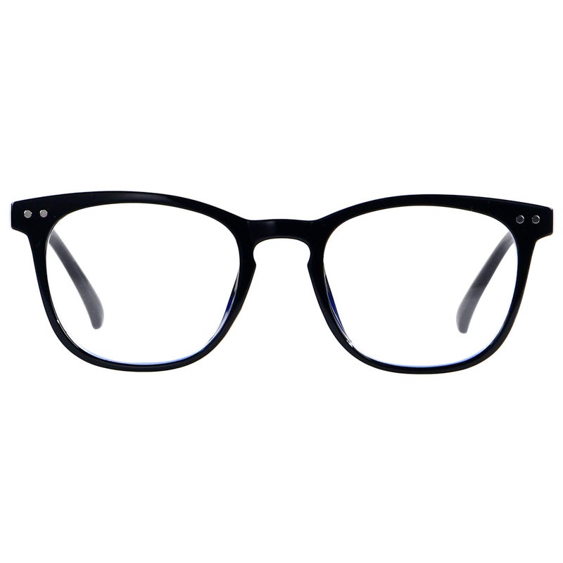 ANDWOOD Blue Light Blocking Glasses Women Men Computer Small Face Clear Bluelight Blocker Eyeglasses Frame Square Black - Image 1